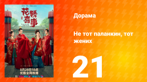 Не тот паланкин, тот жених 1 сезон 21 серия