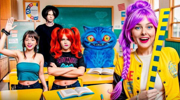 ПОПАЛИ В ШКОЛУ KPOP DEMON HUNTERS RUNAWAY в РЕАЛЬНОЙ ЖИЗНИ!