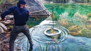 Самая легкая рыбалка , на большой поплавок  / Необычная Рыбалка на реке / Супер Техническая Рыбалка