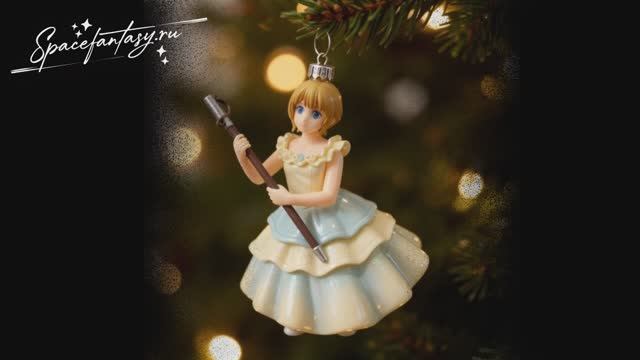 Новогодняя игрушка на елке - Мералли (девочка с саблей из космического фэнтези Путь Укусая) смотреть онлайн