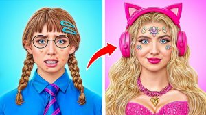 Как Стать Популярной Экстремальное Преображение Челлендж Барби vs Братц | Смешные Челленджи Multi DO