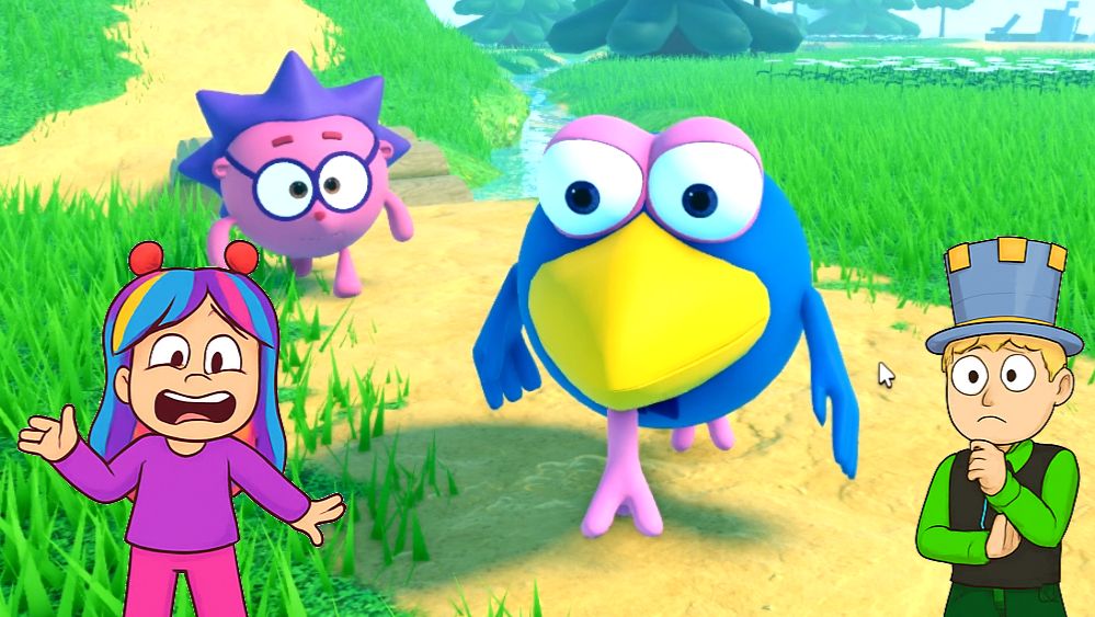 ДОМ НЮШИ и БАРАША бракованный! Смешарики в РОБЛОКС РП! Папа стал Карычем а дочка КРОШЕМ! смотреть онлайн