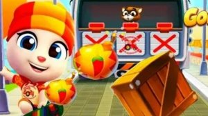 Говорящий Том бег за золотом.Бегите, прыгайте и мчитесь с Говорящим Томом в увлекательной погоне за