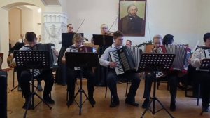 Упрямая овечка,Р.Бажилин,  ансамбль аккордеонистов " Гармоника" МБУДО, г.о. Горловка ДМШ1