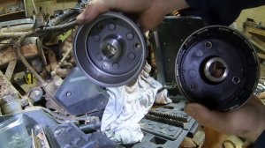 ЗАМЕНА ГЕНЕРАТОРА КВАДРОЦИКЛА РМ-800..РОТОР..СТАТОР..СЪЁМНИК