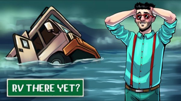 Я И МОИ ДРУЗЬЯ - ИДЕАЛЬНАЯ КОМАНДА В RV THERE YET! НО МЫ ПРОЙДЕМ)