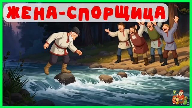 Жена - спорщица | аудиосказки | народные сказки | детские сказки онлайн | сказка смотреть онлайн