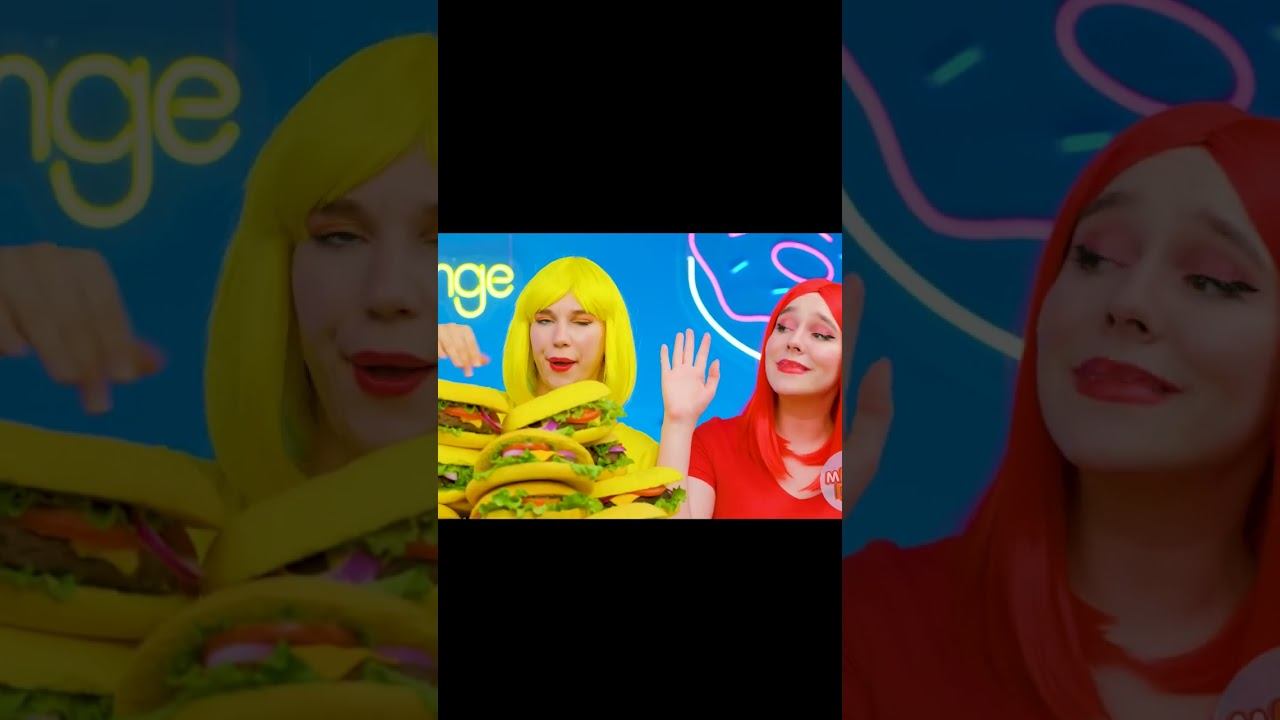 Девочка съела зеленый бургер смотреть онлайн