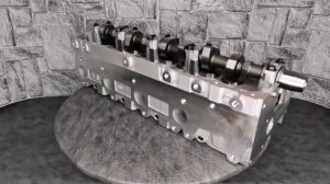 Головка блока цилиндров ГБЦ 1KZ-TE Toyota Hilux, Land Cruiser 2230069175