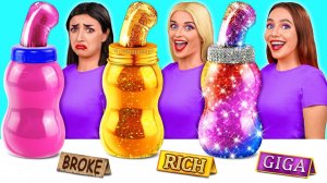 Бедная vs Богатая vs Ультра богатая еда Челлендж #1 от Multi DO Challenge