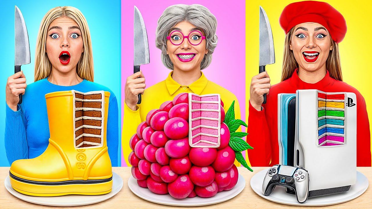 Кулинарный Челлендж: Я против Бабушки | Удивительные Кулинарные Лайфхаки от Multi DO Challenge смотреть онлайн