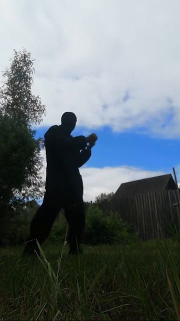 Ninja of Mayhem - Kick by down from left fist (19/7/20) Ниндзя Беспредела - Удар Снизу Кулаком Хаоса