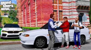 ОПЕРСКАЯ ЕЗДА В GTA 5 - ВЫГНАЛИ ИЗ КОЛЛЕДЖА ЗА ПРОГУЛЫ! ПОГОНЯ ОТ САЙМОНА НА BMW X3M! ВОТЕР