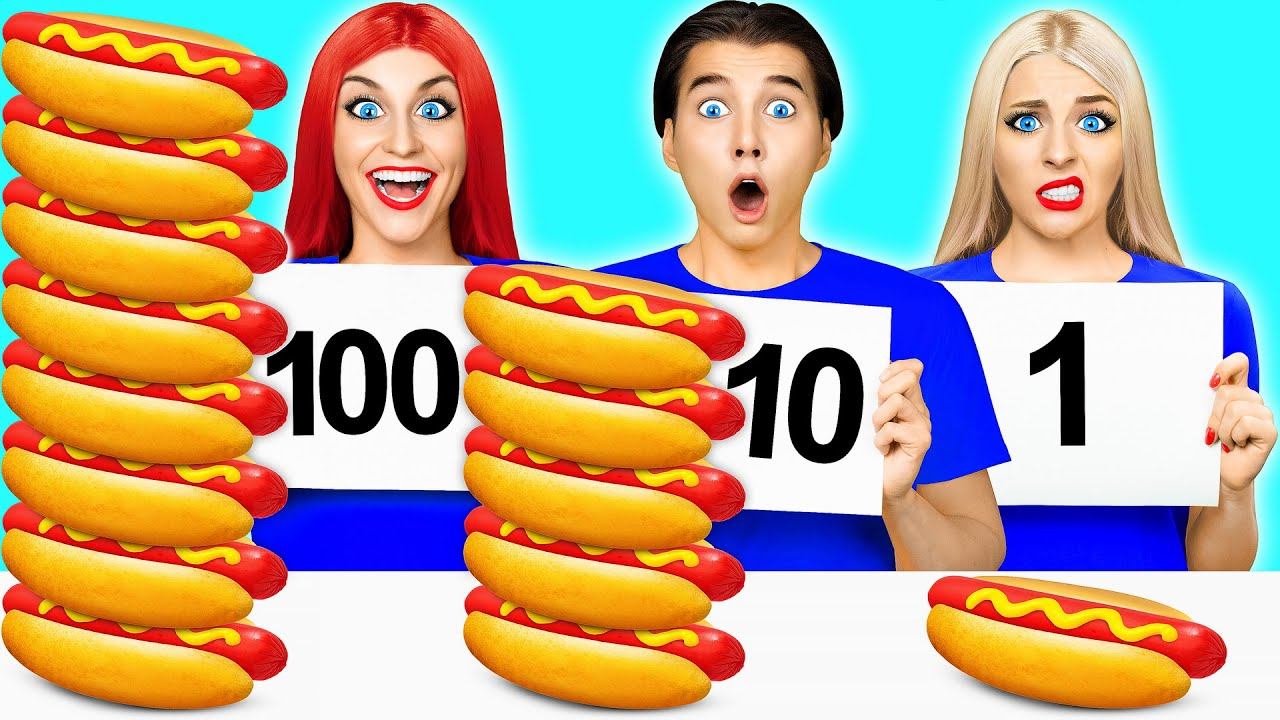 100 Слоев еды Челлендж #7 смотреть онлайн