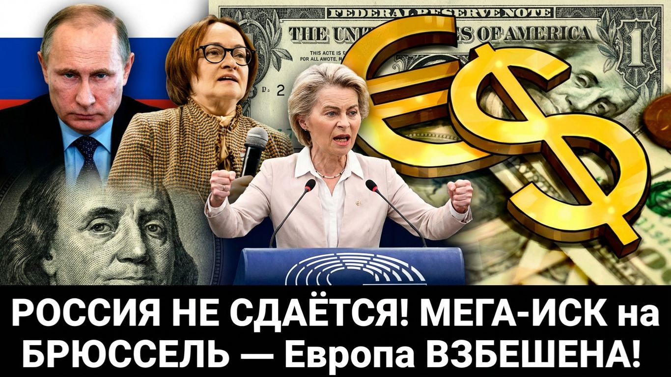 АХТУНГ! РОССИЯ НЕ СДАЁТСЯ! МЕГА-ИСК на БРЮССЕЛЬ— Европа ВЗБЕШЕНА! смотреть онлайн