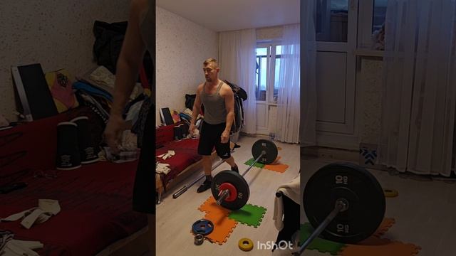 Подъём штанги на грудь + в сед ( отработка подрыва)😁💪🏋 смотреть онлайн