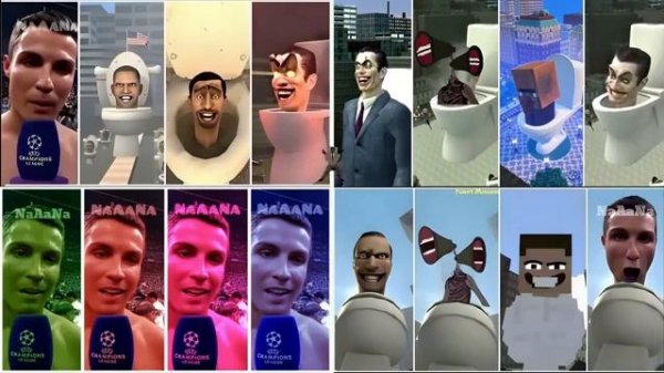 Skibidi toilet mega battle