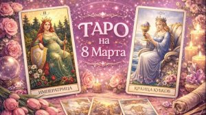 🌸 Таро на 8 Марта: энергия любви, внимания и внутреннего сияния 🔮✨