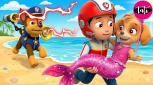 Щенячий патруль и Маршалл. Залипательное видео. Мультфильм для детей и малышей. Анимация 18