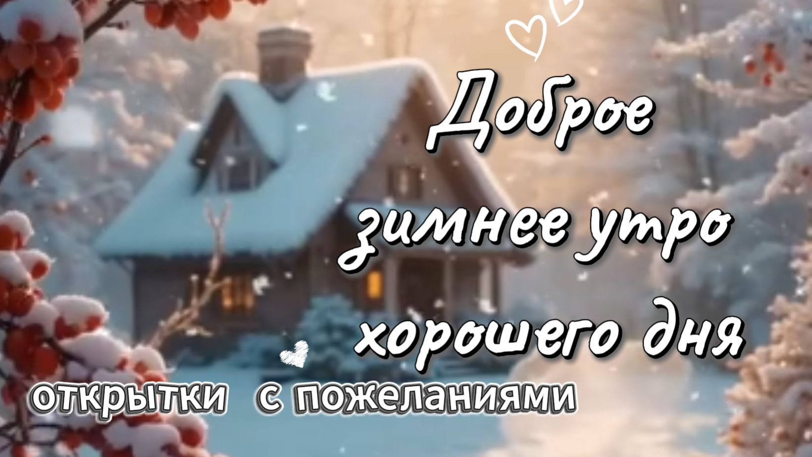 Доброе Зимнее Утро: пожелания хорошего дня смотреть онлайн
