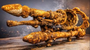 Реставрация Ржавой Антикварной Соковыжималки