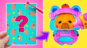 Распаковка сюрпризов с капибарой 🎁 Милые игрушки 😍