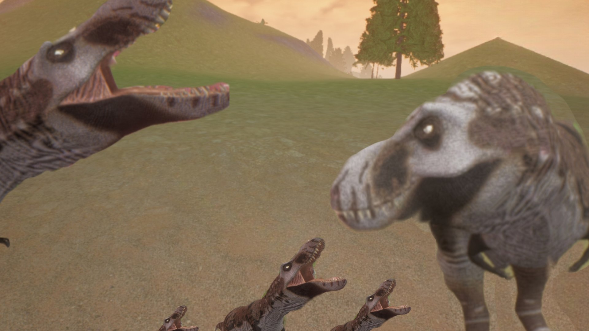 Выживания за рексов в Cursed смотреть онлайн