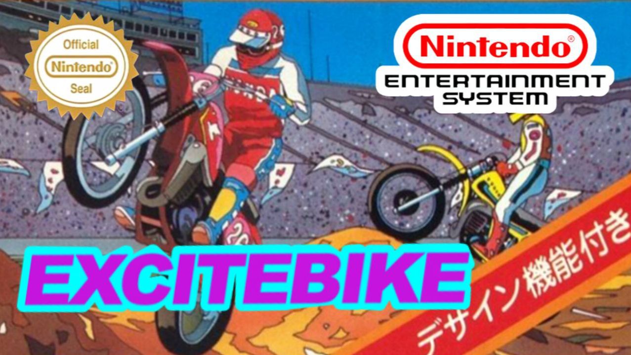 Excitebike | NES | Полное прохождение смотреть онлайн