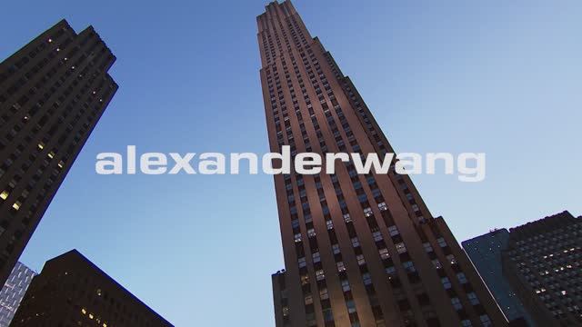 Показ коллекции Alexander Wang Collection 1 весна-лето 2020