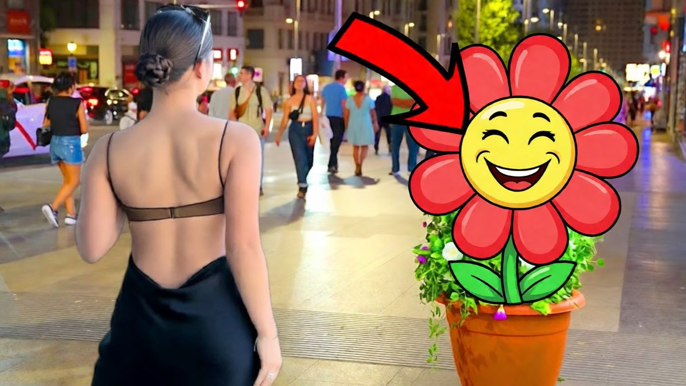 Шутка человека-Кустаря Люди падают на Землю из-за этих Страхов в Мадриде смотреть онлайн