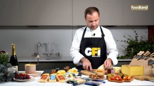 Праздничный стол.  Формирование сырной тарелки