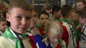 Сегодня на елку в Кремлевский дворец приехали дети участников СВО.