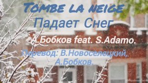 🇧🇪 Tombe la neige 1963 S.Adamo по русски