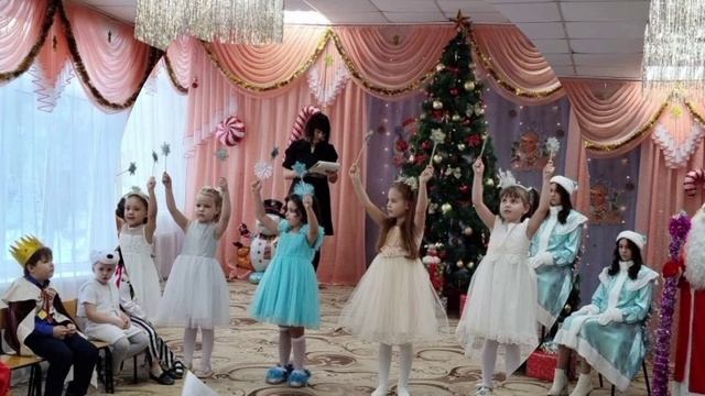 Новогодний праздник в старшей группе.mp4 смотреть онлайн