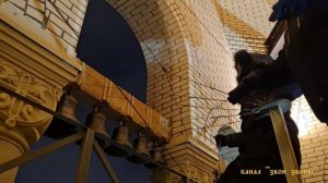 Колокольный звон в храме святителя Спиридона Тримифунтского в Коптево, Москва