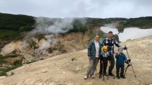 Камчатка с детьми. Часть #4. Малая долина гейзеров. Дачные термальные источники