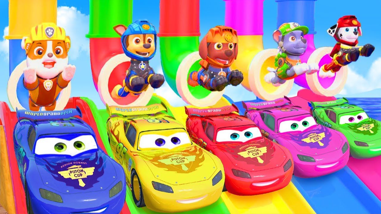 ТАЧКИ И ЩЕНЯЧИЙ ПАТРУЛЬ. МУЛЬТИК ДЛЯ ДЕТЕЙ смотреть онлайн
