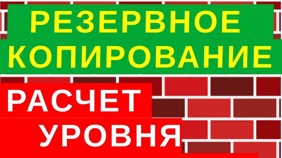 Пример расчета уровня зрелости хранения резервных копий