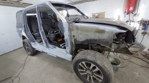 Ремонт кузова уаз патриот 2015г.в.Часть-2.