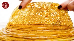 Обалденные Домашние Блины / Блинчики на Молоке и Кефире