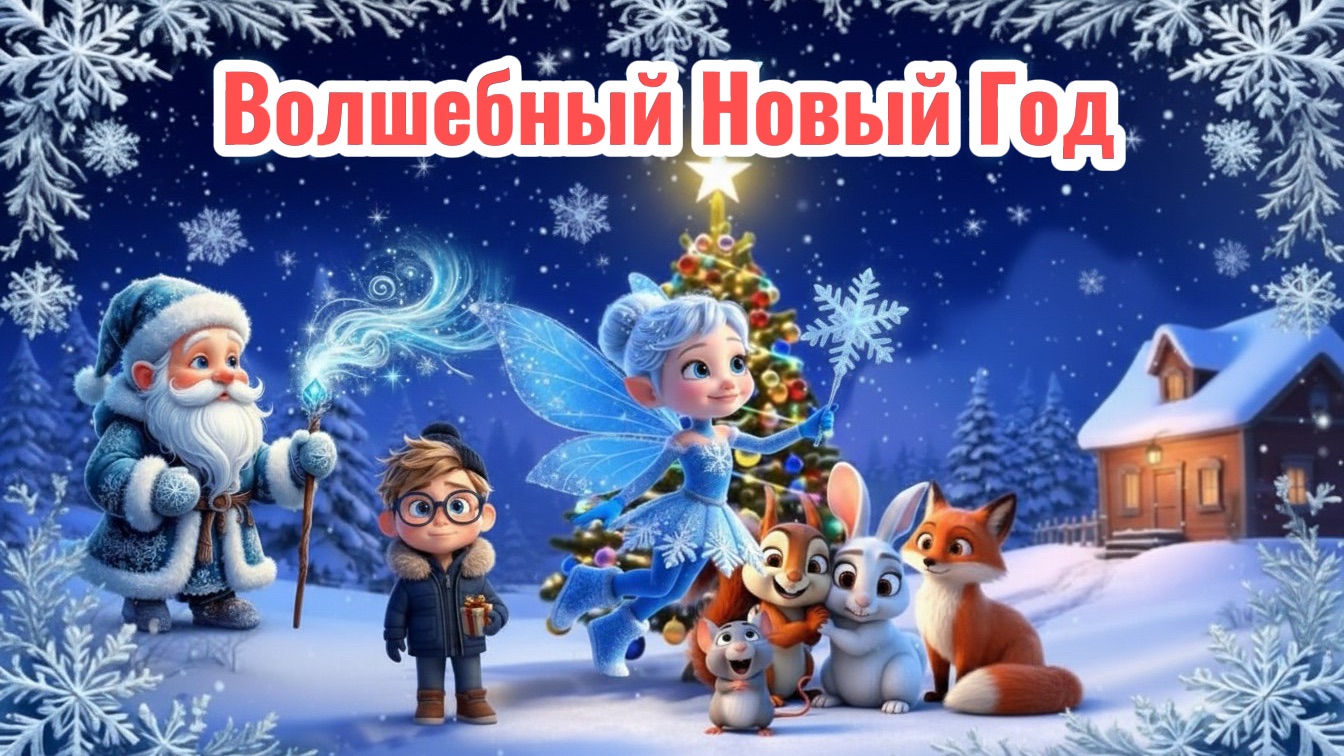 АЙ да мульт - Волшебный Новый год. Новогодний мультфильм, песенка про Новый год
