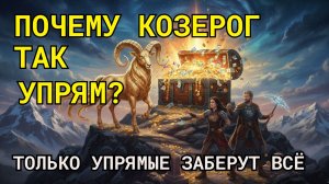 ♑️ ПОЧЕМУ КОЗЕРОГ ТАК УПРЯМ? И почему именно это качество принесёт ему МИЛЛИОНЫ в 2026!