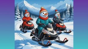 СНЕГОВИК / СНЕГОВИЧКИ/ НОВЫЙ ГОД/ ВИДЕО ДЛЯ ДЕТЕЙ