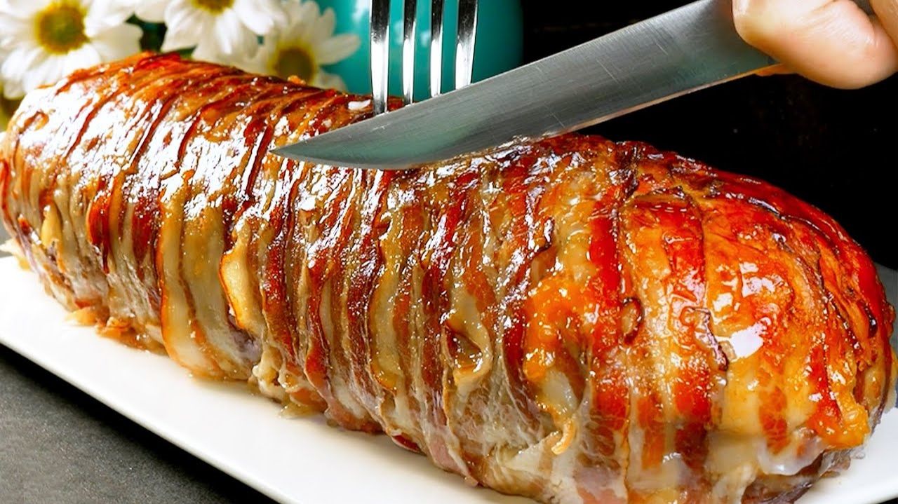 Вкуснятина нереальная из фарша. Мясной рулет из фарша на праздничный стол. СРОЧНО приготовить смотреть онлайн