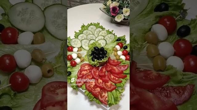 4 КРАСИВЫЕ НАРЕЗКИ на праздничный стол! Нарезка -колба? смотреть онлайн