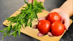 Обалденная Закуска из Помидоров  с Мятой РАЗЛЕТАЕТСЯ ЗА СЕКУНДУ