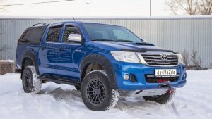 Toyota Hilux тюнинг для комфортных путешествий на внедорожнике