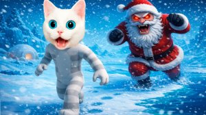 😱99 НОЧЕЙ на СЕВЕРНОМ ПОЛЮСЕ У САНТЫ КОТЁНОК КРОНОС