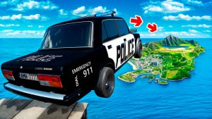 Как далеко чит тачка улетит с огромного трамплина в ГТА 5? GTA 5 Online