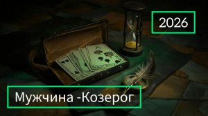 КОЗЕРОГ 2026 | Мужской ТАРО расклад на 2026 год | Марина Тарокко